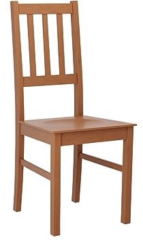 Mirjan24 Esszimmerstuhl Bednir IV DR, B:43 x H:94 x T:48 cm, Rahmen aus Buchenholz, Sitzfläche aus Holz, Stuhl für Arbeitszimmer Esszimmer Küchenstuhl Wohnzimmerstuhl (Erle)