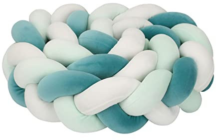 IIQI® Letto a ​Treccia Cuscino, Cuscino Intrecciato (A30,350cm)