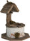 FADEDA Brunnen rund, klein/Höhe: 10cm/handbemalt/detailgetreue Krippen Figuren - Weihnachten Tisch Dekoration Krippe Zubehör