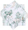 Zasjon 60 Stück Servietten Eukalyptus Grün Servietten Hochzeit Vintage Servietten Taufe Eukalyptus Deko Servietten Geburtstag Grüne Servietten für Babyparty, Party Tischdekorationen, Taufe