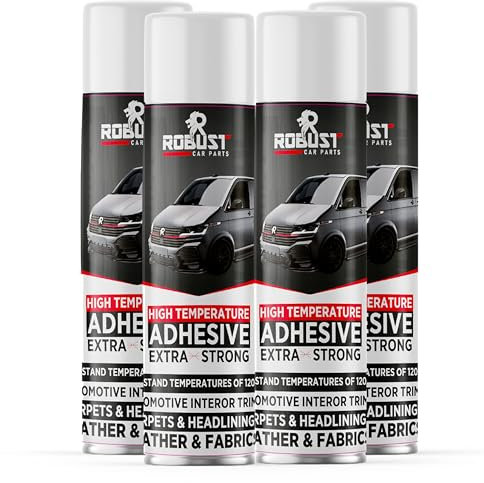 Robust Spray Adhesive, 500ml Extra Strong Carpet Adhesive Spray, Multipurpose Contact Adhesive Carpet Glue Adhesive Spray Glue Adhesive for Carpet Paper Fabric (4)