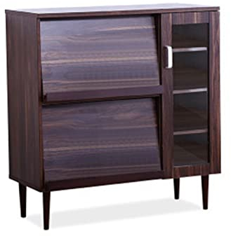 WANP-678 Geschirrschrank Mode-Sideboards, Holz-Küchen-Akzent-Buffet-Sideboard, nordisches Restaurant-Seitengeschäft, moderner Lagerschrank, Küche, Esszimmer, Konsole, Wohnzimmer Schrank (Color : B)