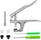 Minestylish Schnappzange für Handwerk Kleidung, KAM Kunststoff Snap, Fastener Press Attacher Punch für T3 T5 T8 Snaps, Handheld Snap Zange Leinwand Reparatur Kit für Leder, Bootsabdeckungen, Plane,