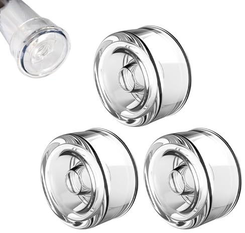 Pompe à pénis Manchette Pompes à pénis Manchettes interchangeables Embout pénis Silicone Pompe d'allongement du pénis Manchons 3 pièces pour pompes à pénis Pension Pump Pompe à chatte vide pour homme