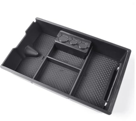 UMIXIRE Für Dodge Für Ram 1500 2009-2018 Auto-Armlehnenbox Mittelkonsolen-Organizer Aufbewahrungsbox-Ablage