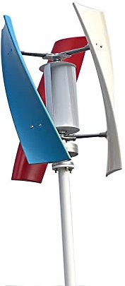 Turbine eoliche, Generatore eolico 1000w Condotto aria interno 600w 800w Piccolo generatore eolico a energia libera Potenza Maglev permanente 12v 24v con controller MPPT(White,Without Controller,48V)