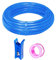 HAXIHA Bleu 10 Meter Tuyau Pneumatique Polyuréthane PU Air Kit 10mm OD x 6.5mm 32.8ft ID Tuyau Air Comprimé Peut Etre Utilisé pour Les Compresseur Outils Pneumatiques