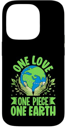 One Earth One Piece One Love Eco-Friendly Conservation Case for iPhone 14 Pro