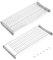 EMUCA - Escurreplatos para módulos Altos Suprastar, Escurridor de Platos y Vasos para Muebles de Cocina, Anchura Interior módulo 660-670 mm, Acero, Cromado