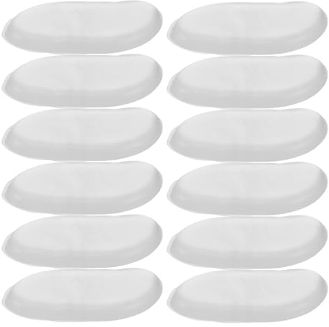 12pcs Leaf Shaped Silicone Foundation Puff for Makeup Application