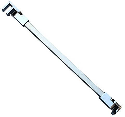 100 cm Edelstahl rahmenlose Dusche Tür Feste seitenwandplatte wall-to-glass Unterstützung Bar für 6mm 8mm 10mm Dick Glas von m-home