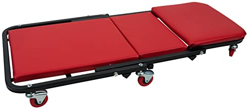 KS Tools 500.8011 Werkstattliege und Klappsitz, 1040x490mm