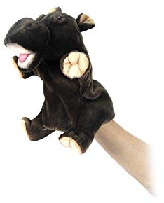 Hansa – Plüsch Nilpferd Handpuppe 30 CMH