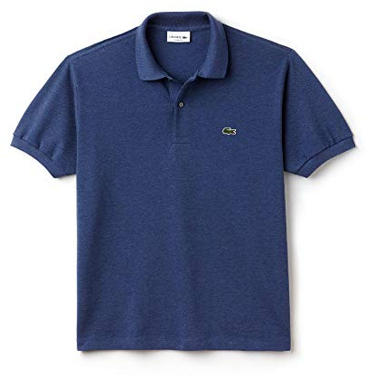 Lacoste Men's Polo L.12.12 Classic Fit Heather, Azul (Cruise Heather Ruq), XS