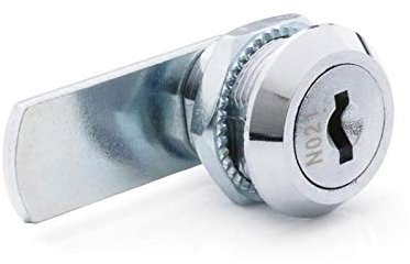 Serrure batteuse - Rotation : 90° - Décor : Chromé - OJMAR