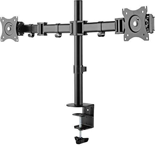 InLine 23104C Tischhalterung, für 2x TFT/LCD/LED bis 68cm (27), max. 2x8kg