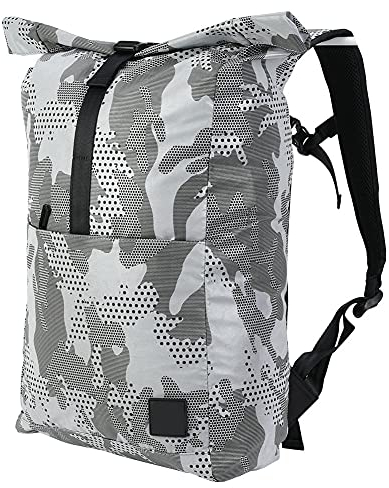 Keenso Reflektierender Rucksack, Fahrradrucksack, 20 l, Schultern, wasserdicht, für Outdoor-Radsportarten, Wandertasche