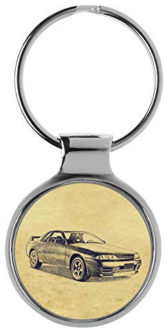 KIESENBERG Schlüsselanhänger Geschenke für Skyline GT-R R32 Fan A-5323