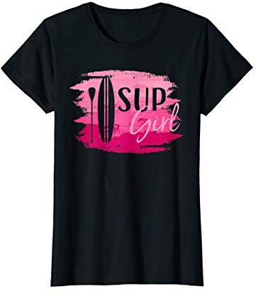 SUP Girl - Stand up paddling T-Shirt