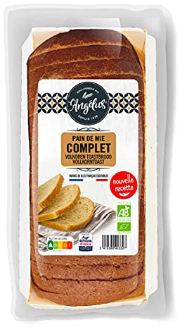 L'ANGÉLUS - Pain De Mie Complet Tranché 350G