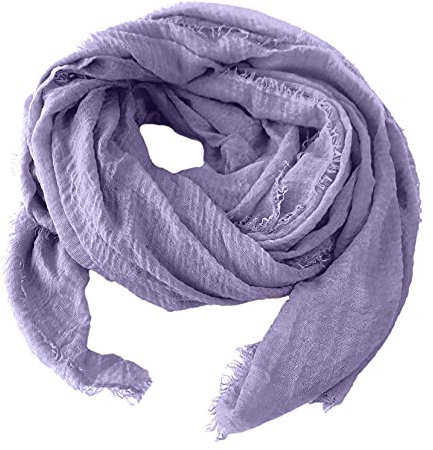 Niklarson Schal Tuch flieder 190x100cm Damen Poncho Stola Pareo Viskose T1489