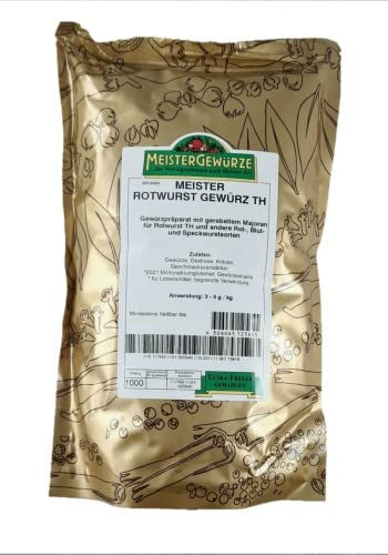 Meistergewürz Rotwurst Blutwurst TH VE 1kg