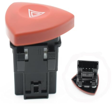 Warnblinkerschalter Warnlicht Knopf Für OPEL VIVARO RENAULT Trafic II VAUXHALL 8200442724 Warnblinker Schalter