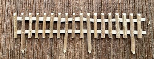 Clôture de jardin en noisetier (100 x 40 cm)
