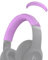 WADVCU Silicone Headband Cushion for Beats Studio Pro,Anti-Scratch Washable Headband Cover ONLY Compatible with Beats Studio Pro Headset,Beats Wireless Headphone Soft Skin Protector Accessories-Purple