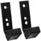 KICHOUSE 2 Piezas Soporte Barra Ganchos en Forma j para Sentadillas Estante del Equipo la Aptitud Gancho para Colgar Pesas Estante Almacenamiento Pesas Pared Accesorios