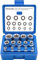 DAKCOS Juego de 14 llaves de vaso E-Torx Vaso de Torx hembra con puntas perfiladas E 1/4 3/8 1/2 E4, E5, E6, E7, E8, E10, E11, E12, E14, E16, E18, E20, E22, E24, CR-V