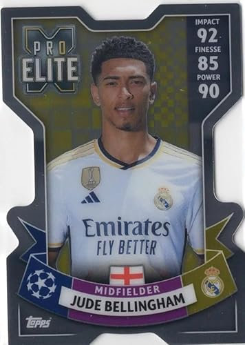 Match Attax Extra 2023 2024 Jude Bellingham Pro Elite Sammelkarte