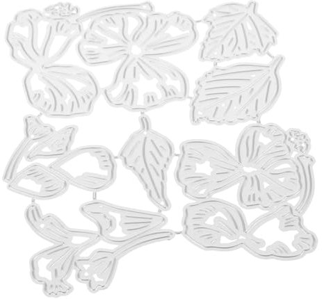 HAPINARY Blumen Und Blattstanzformen Aus Kohlenstoffstahl Zum Basteln Von Karten Und Scrapbooks Mit Prägepapier Für Diy-grußkarten Und Fotoalben