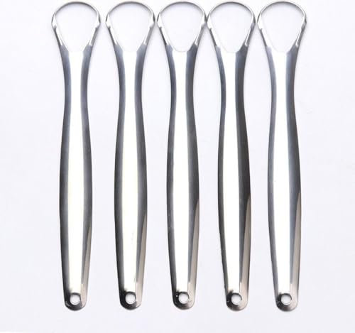 *** 1x Zungenschaber - Zungenschaber - Zungenreiniger - Reinigungszunge - Mundpflege - Edelstahl - Vanheble® ***