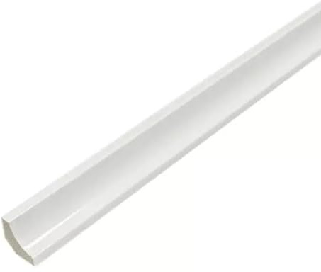 Waterproof Polymer Scotia Beading 2.4m lengths (Pack of 10) 30 Colours (White)