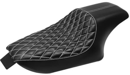 Motorrad Sitz Schwarzer Motorrad-Fahrersitz vorne und hinten, Zwei-Sitzer-Sitz für Ha&rley Sportster XL883 1200 X48 2004–2016