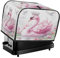 Toaster Cover 2 Slice, Small Appliance Covers, Romantic Pink Swan Toaster Oven Cover For Kitchen Appliance Dining Room Home Table Decor
