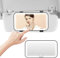 Car Vanity Mirror with LED Lights, 3 Light Modes, Rechargeable Sun Visor Makeup Mirror