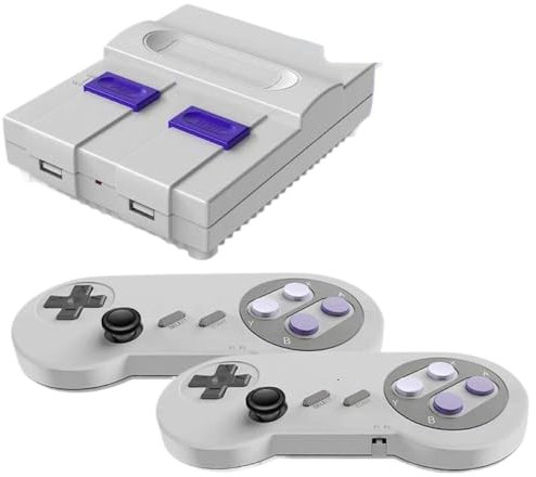 IVLAZLRG Retro 4K TV -Videospielkonsolen kompatibel mit Sega SNES GBBA GB Dendy Console 6000 Spiele Geschenke