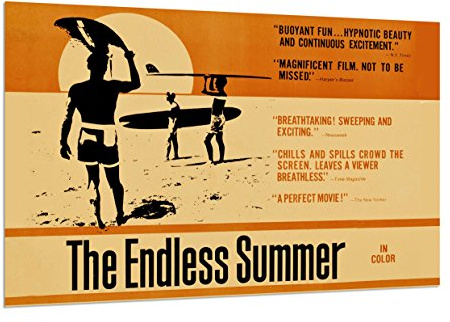 Totally Graphics Endless Summer A2 Poster Print, Measures 23.5 x 16.5 (59.4 x 42 cm)