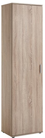 4018-001 INCA I Eiche Sägerau Nb. Mehrzweckschrank Schuhschrank Stauraumschrank ca. 50 x 184 x 35 cm