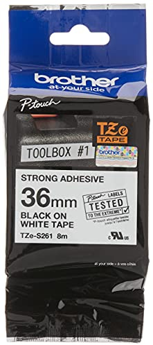 TZ-S261 Brother TZ Tape 6mm - 9mm - 12mm - 18mm -24mm - 36mm P-Touch Tape