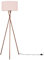 MiniSun | Modern Copper Metal Tripod Floor Lamp with a Pink Shade | Floor Lamps & Torchieres, Home Décor, Improvement & Lifestyle Essential