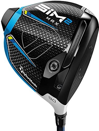 TaylorMade SIM 2 MAX Driver Hombre Mano Izquierda Grafito Regular 10.5 Grados Ventus Azul
