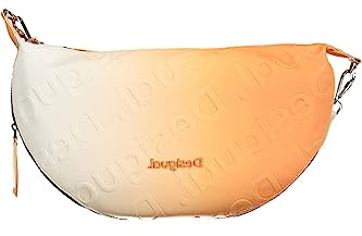 Desigual Womens BOLS_COLORAMA DEEP K Umhängetasche, Orange