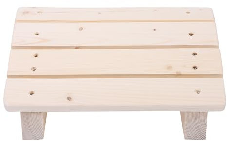 Angoily Repose-Pieds En Bois Massif Incliné Sous Bureau Pour Confort Et Soutien Ergonomique Au Bureau Et À Domicile