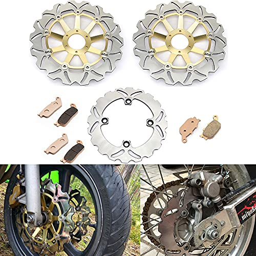 TARAZON für Honda CB600F CB 600 F Hornet 2000-2006 Bremsscheiben Bremsbeläge Vorne Hinten