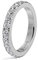 Qudo Vorsteckring ETERNITY BIG Memoryring Edelstahl silber (56 (18))