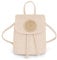 Ynport Crefreak Damen Stroh Rucksack Geldbörse Mini Umhängetasche Kordelzug Strand Umhängetasche für Damen Damen Mädchen,Beige