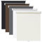 LazBlinds No Tools No Drill Cordless Roller Shades, 100% Blackout Roller Blinds for Windows, Thermal Insulated UV Protection Waterproof Roll Up Window Blinds and Shades, 36'' W x 72'' H, Grey